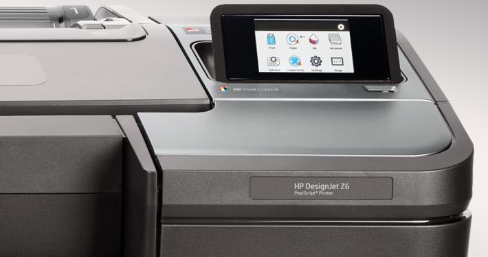 HP DesignJet Z6 44in Interface